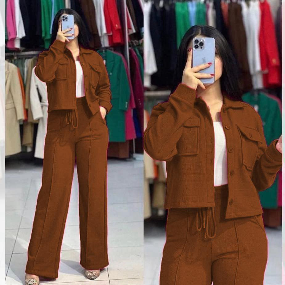 Delle Choco Button Tracksuit