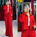 Delle Red Button Tracksuit