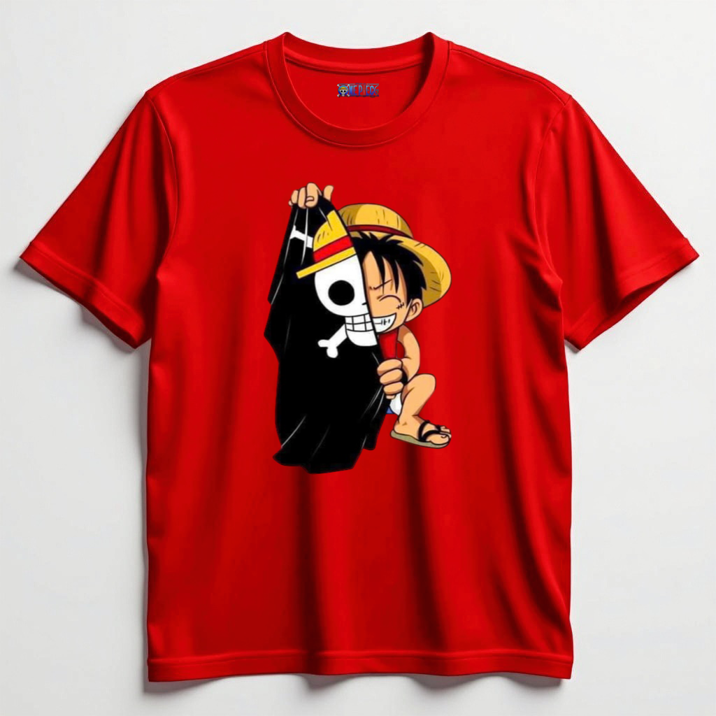 Hide Luffy red
