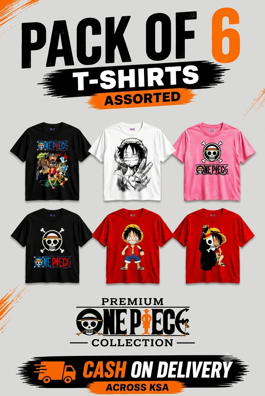 Pack Of 6 Tshirt