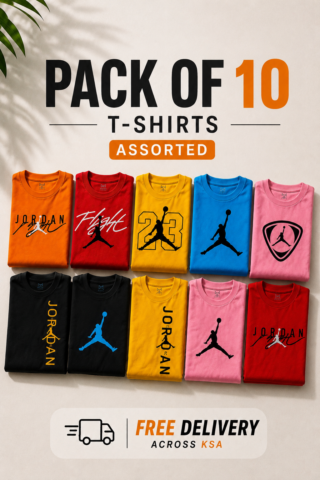 Pack Of 10 Tshirt (Brands)