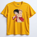Luffy Hand Yellow Tshirt