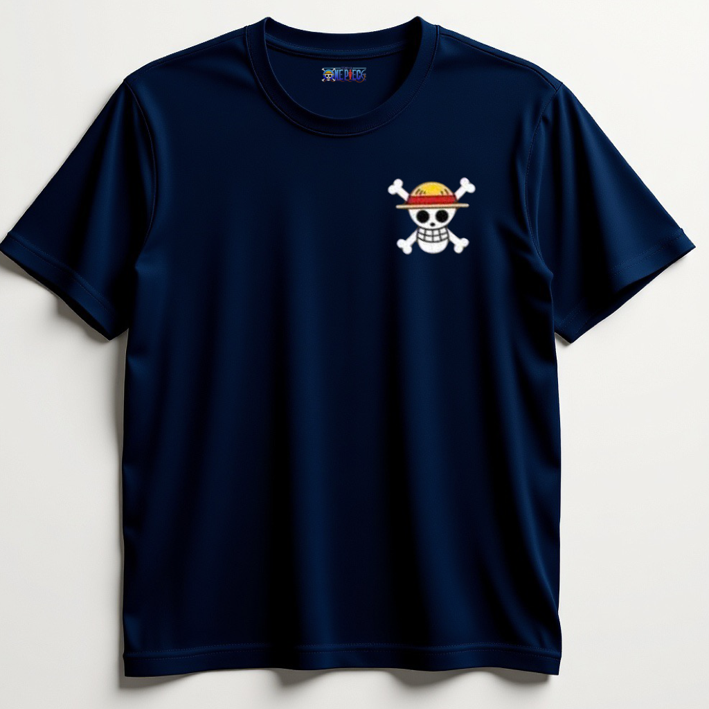 Mini Skull Navy Blue Tshirt