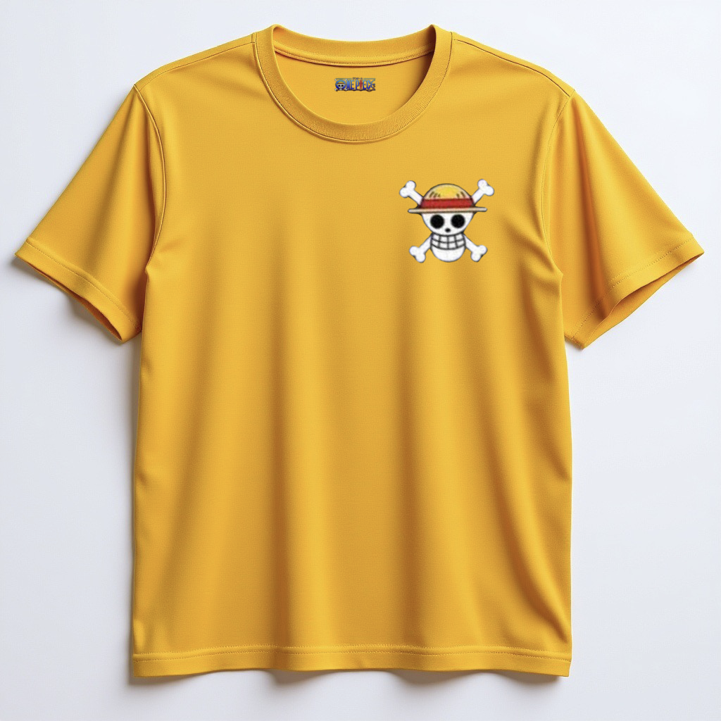 Mini Skull Yellow Tshirt