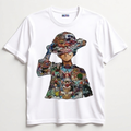 Multi Luffy White Tshirt