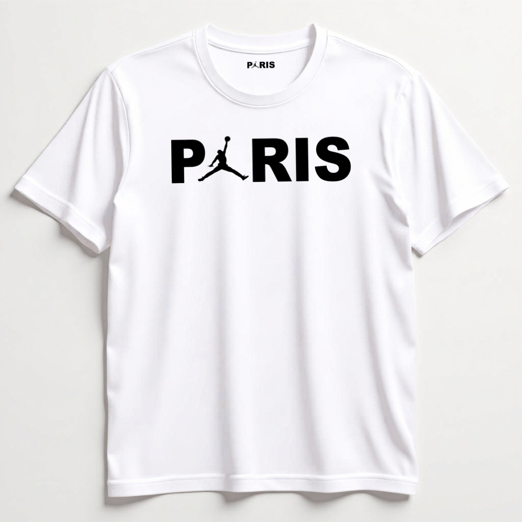 Paris White Tshirt